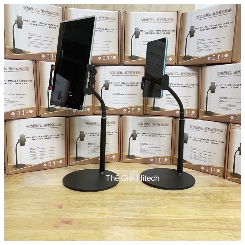 Giá Đỡ Điện Thoại Để bàn Đa Năng Đế Kim Loại Cao cấp