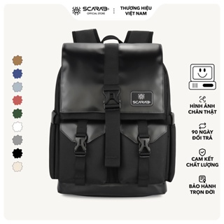 Scarab Sturdy Backpack Unisex - Balo Size Lớn, Đi Học Đi Chơi Đựng Vừa Laptop 15,6inch Gaming