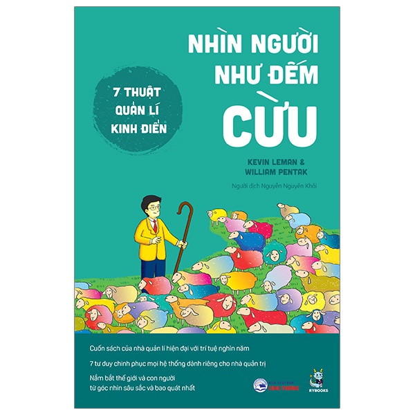 Sách Bách Việt - Nhìn Người Như Đếm Cừu - 7 Thuật Quản Lí Kinh Điển