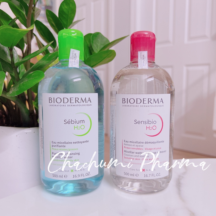 Tẩy trang Bioderma cho da nhạy cảm