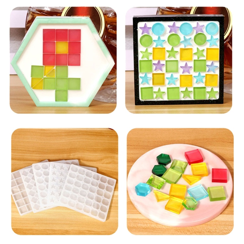 Khuôn Silicone Làm Đồ Trang Sức Nhựa Resin Hình Chữ Cái M DIY