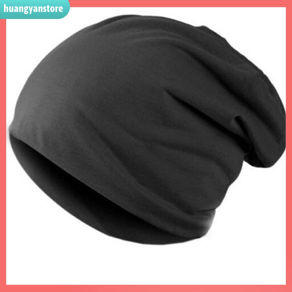 HY| Mũ trùm đầu dệt kim phong cách hip-hop cá tính cho nam và nữ