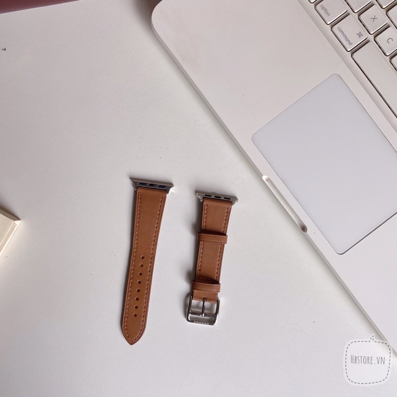 DÂY DA HERMES CHO APPLE WATCH SERIES 1 - 8