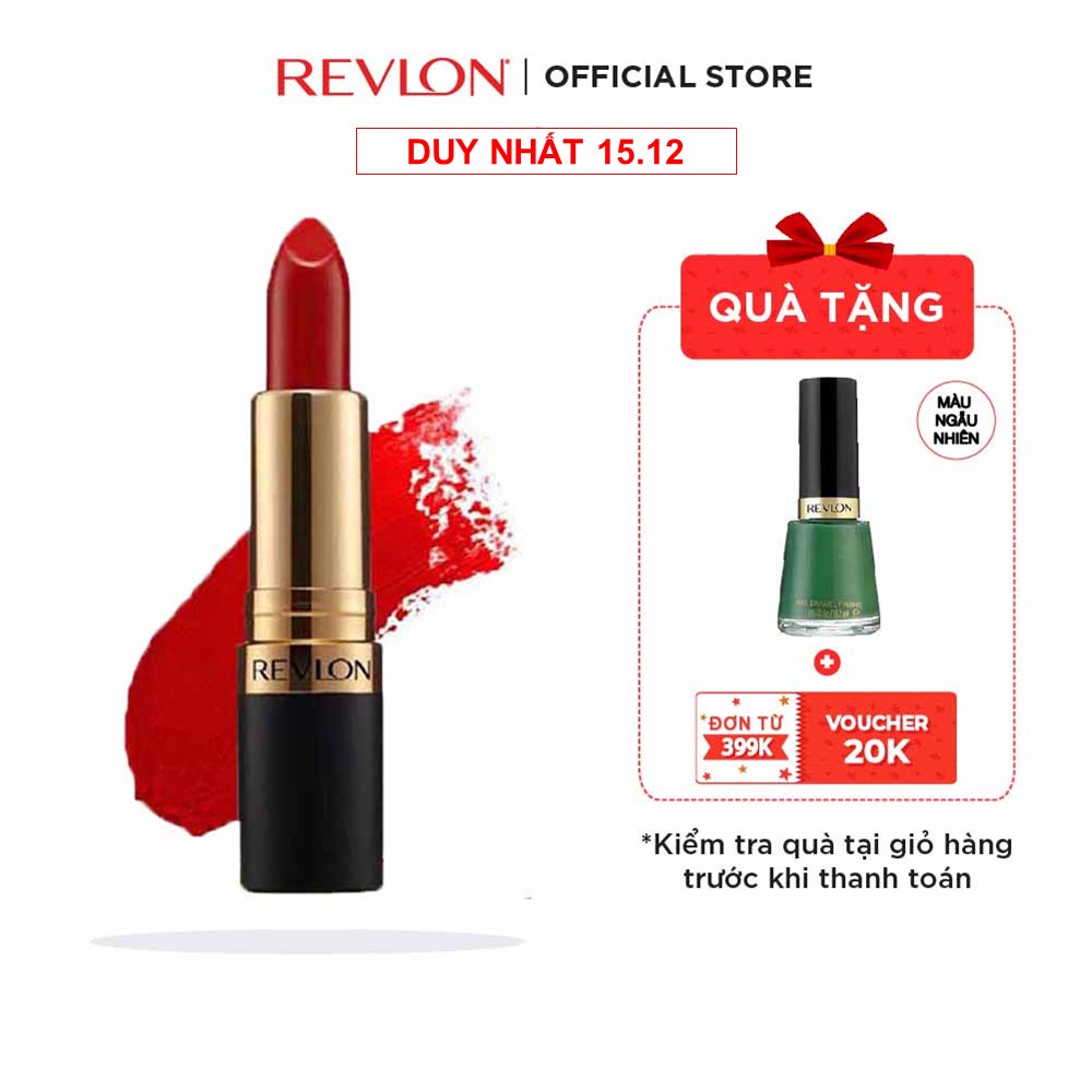 Son lì siêu mịn Revlon Super Lustrous Matte Lipstick 4.2g