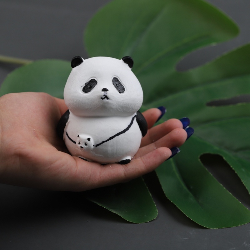 Khuôn Silicone Làm Bánh Hình Ba Lô Gấu Trúc 3D