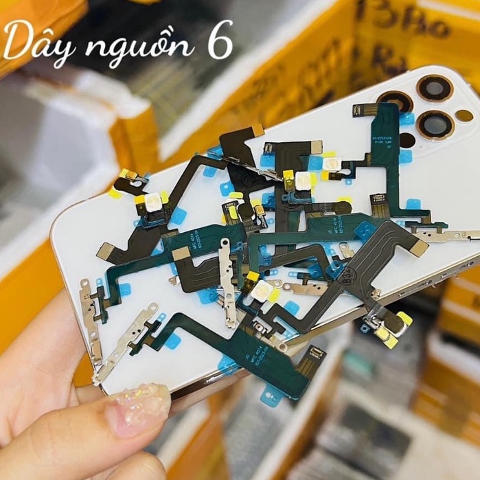 Linh kiện zin thay thế cho ip6 : rung, loa chuông, dây cáp sạc, dây wifi, camera trước...