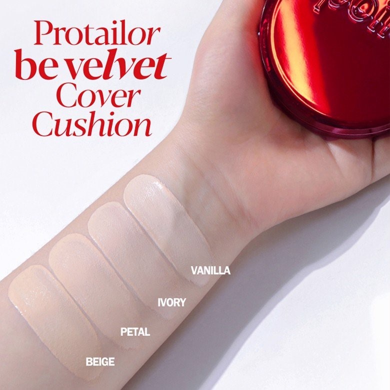 Combo Espoir Phấn Nước Siêu Mịn Be Velvet Cover Cushion Và Xịt Khóa Lớp Nền Espoir Full Day Setting Fixer