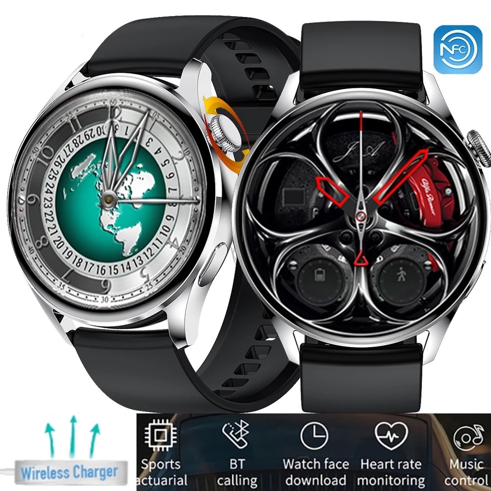 Đồng Hồ Thông Minh GT5 2022 Chống Nước Kết Nối Bluetooth Hỗ Trợ Nghe Nhạc MP3 Cho Android iPhone