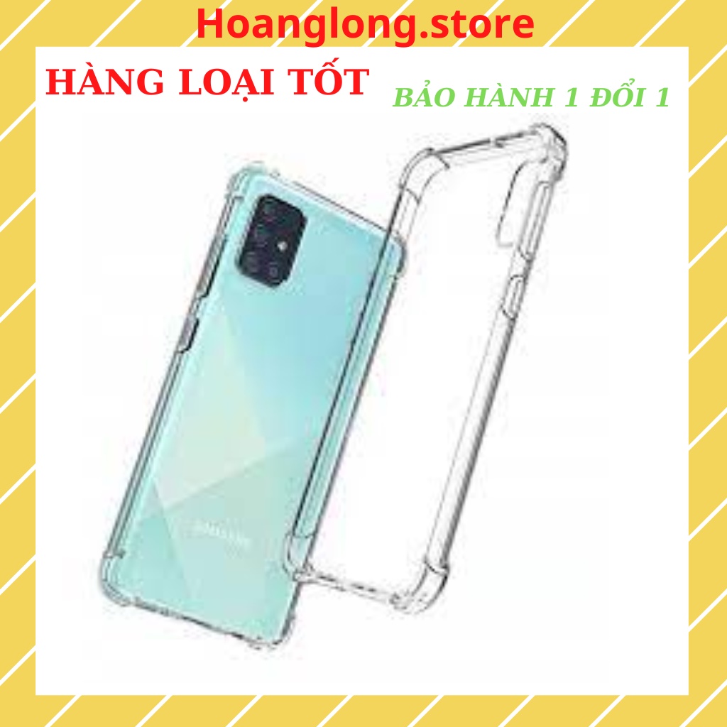 Ốp điện thoại chống sốc trong suốt cho SAMSUNG GALAXY M31 M21 M11