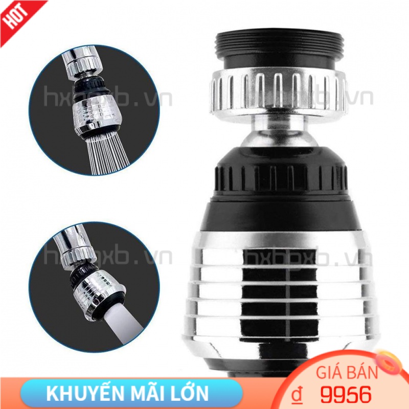 Đầu Vòi Nước Bồn Rửa Chén Xoay 360 Độ Tiện Dụng