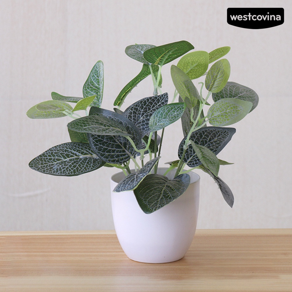 [WEST]⚘Chậu Cây Bonsai Bằng Nhựa Không Phai Đa Năng Trang Trí Nhà Cửa / Tiệc Cưới