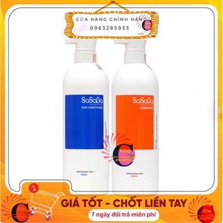 [ Sasaba-Chính Hãng ] Dầu Gội Xả Hoàn Hình Sasaba Plus 800ML + ́800ML Mẫu Mới
