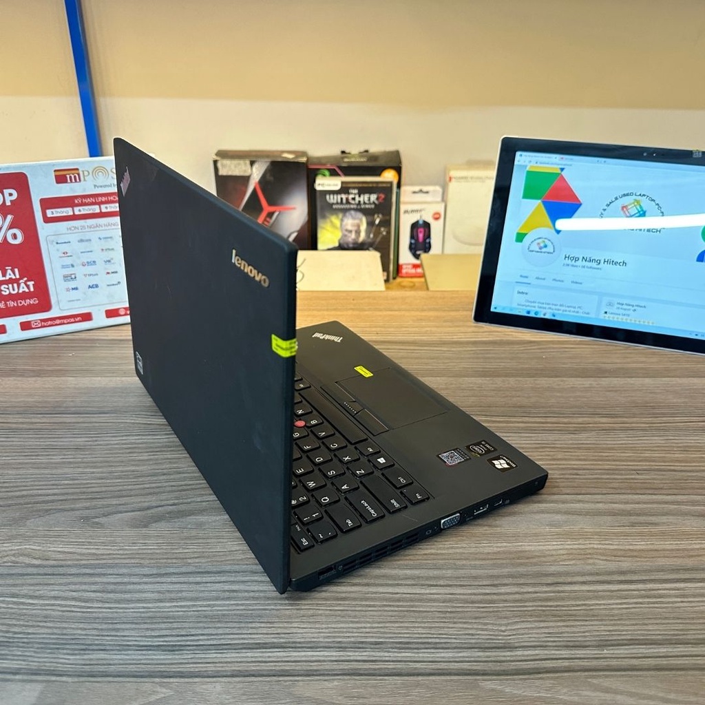 Laptop cũ Lenovo Thinkpad X250 I5-5300U/16GB/512GB SSD/12.5 inch nhỏ gọn, doanh nhân