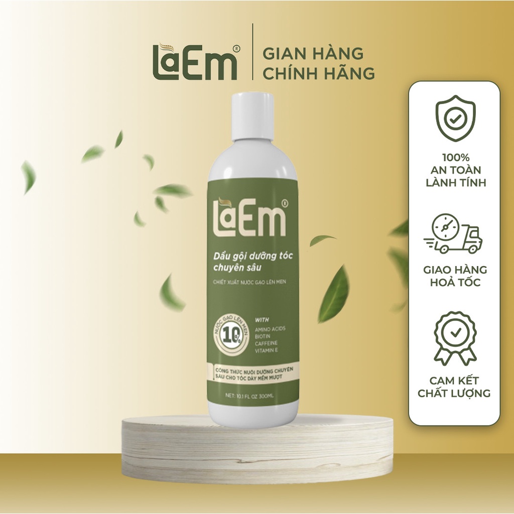 Là Em- Dầu gội ngăn rụng tóc từ nước gạo lên men giàu Amino Acid, ứng dụng công nghệ Nano Liposome