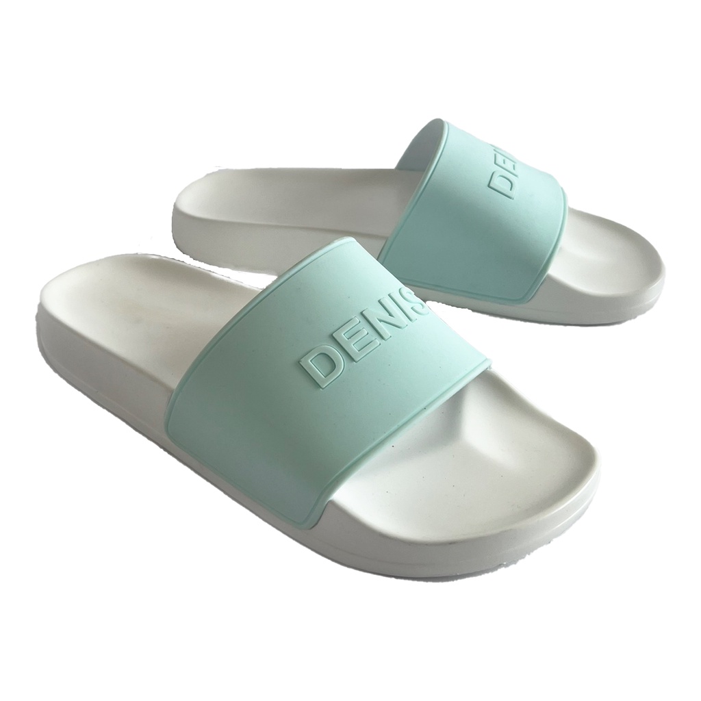 Dép quai ngang Denis Unisex Slipper Màu Xanh phối trắng DN04