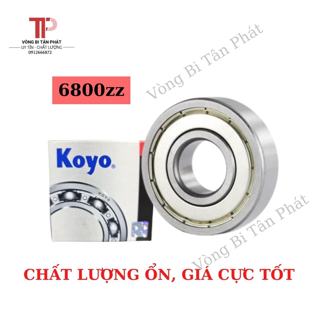 Vòng bi 6800 zz Koyo (10x19x5)