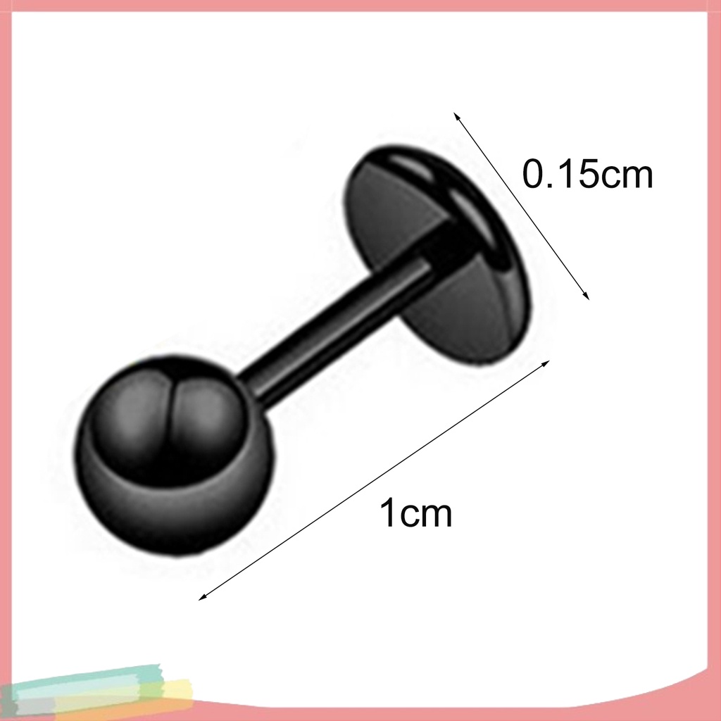 Bông tai xỏ quả cầu thép thời trang độc đáo dành cho nữ