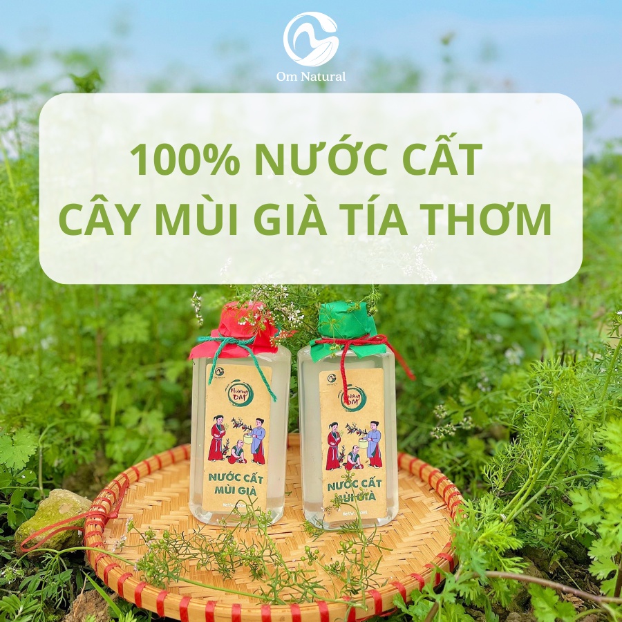 Nước cất Mùi già Hương A OM NATURAL 350ml