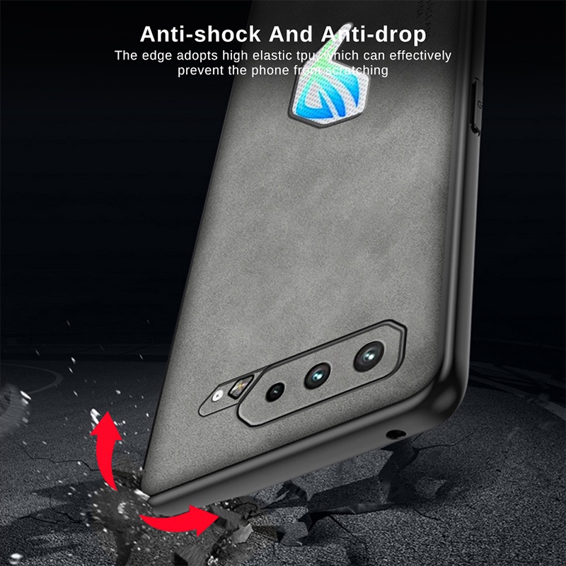 Ốp Điện Thoại Mềm Phối Len Siêu Mỏng Cho Asus Rog Phone 5S 5 Pro Ultimate Rog Phone 5 Pro 5S Ultimate 6 7