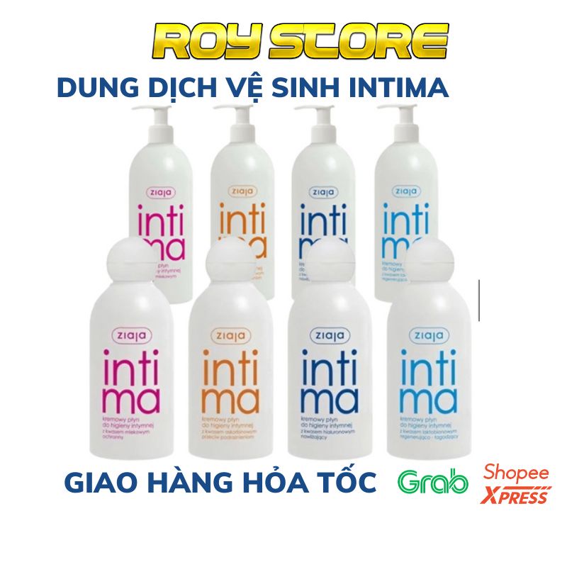 Dung dịch vệ sinh phụ nữ Intima Ziaja Ba Lan 200ml - 500ml
