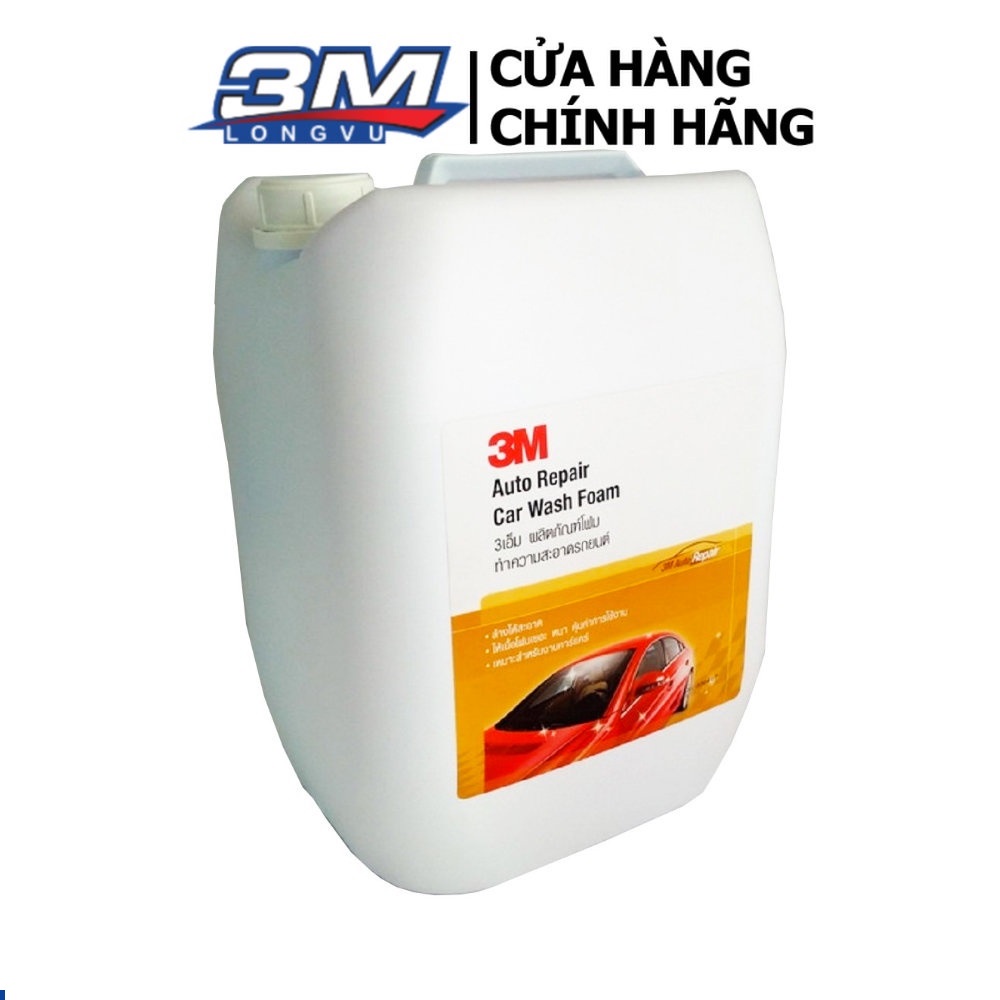 Xà bông rửa xe bọt tuyết , Nước rửa xe bọt tuyết 3M Car Wash Foam chiếc lẻ 1L - 3M Long Vu