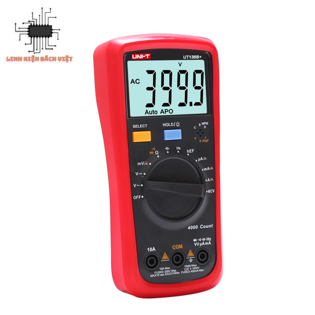 Đồng hồ vạn năng Uni T UT136C+ 136C đồng hồ đo điện kỹ thuật số, đồng hồ vạn năng kỹ thuật số