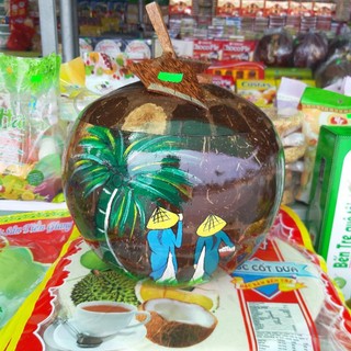 Bình gáo vẽ ( ấm sành 1lít )