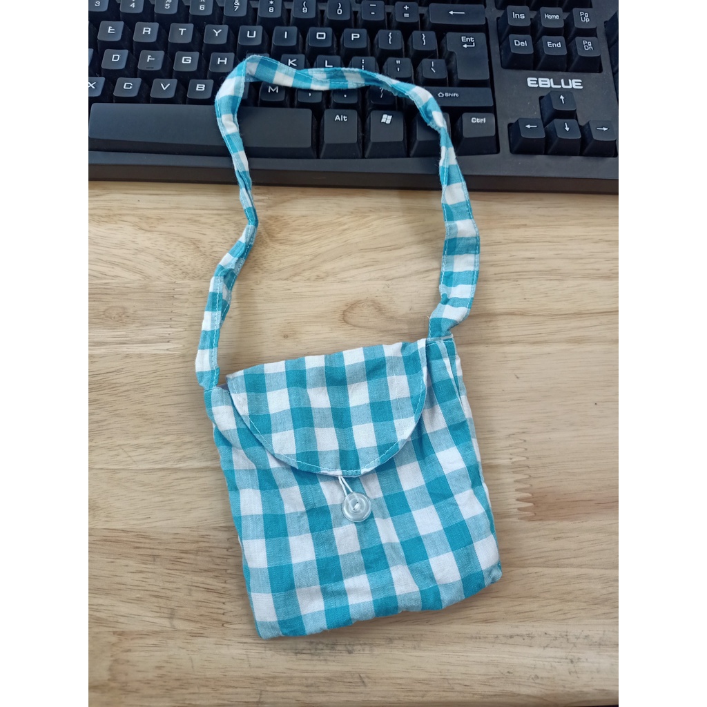 ẾCH XANH Đeo Túi Dễ Thương - Gấu Bông Đình May