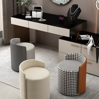 Ghế đẩu trang điểm Bắc Âu, ghế hộ gia đình, ghế phòng khách sang trọng