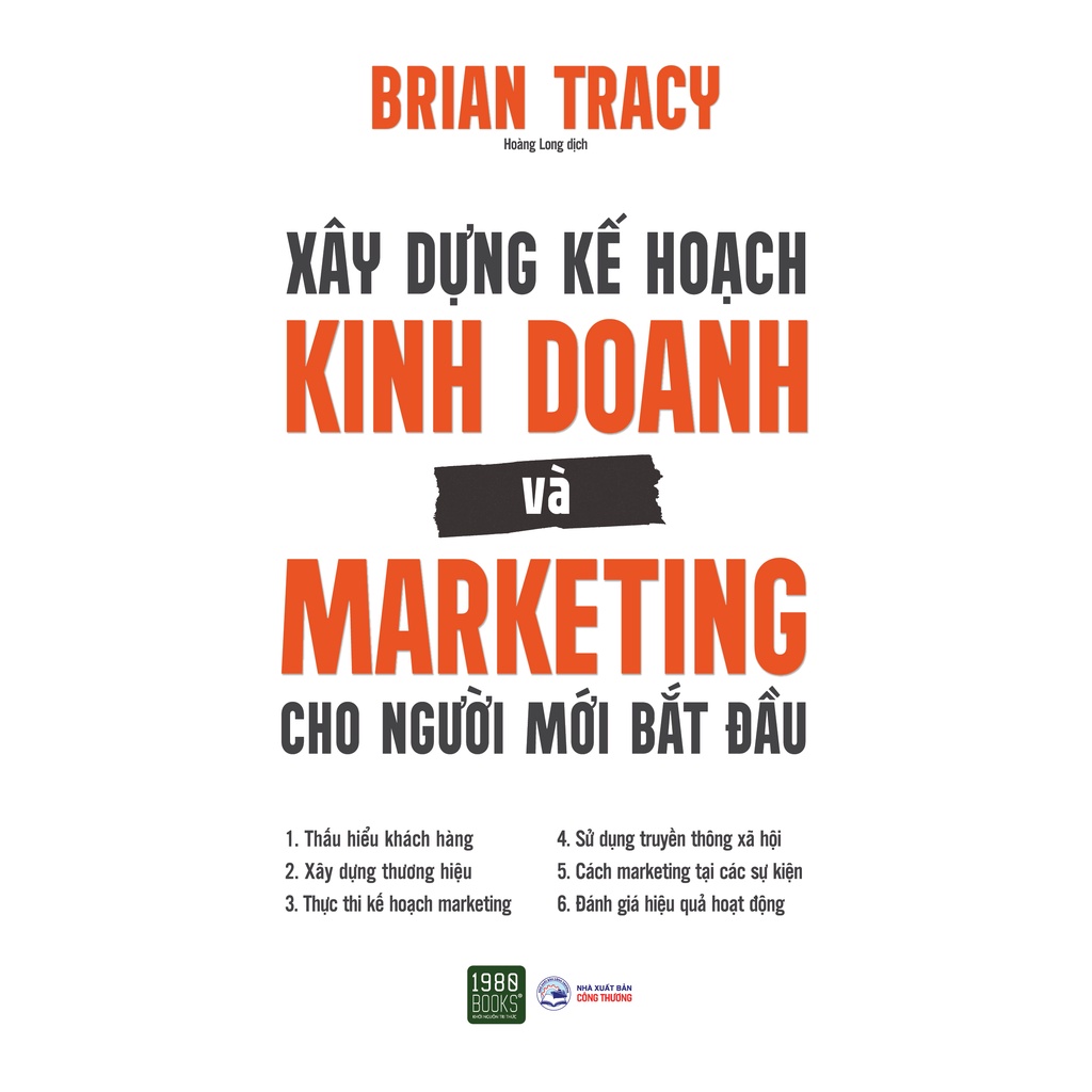 Sách - Xây dựng kế hoạch kinh doanh và marketing cho người mới bắt đầu - Brian Tracy(1980BOOKS HCM)
