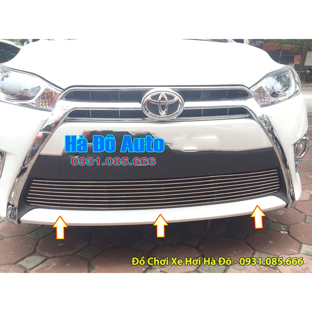 Ốp Mặt Ca Lăng Dưới Yaris 2014 2015 2016 2017 2018 - Mặt Ca Lăng Toyota Yaris 2014 2015 2016 2017 2018