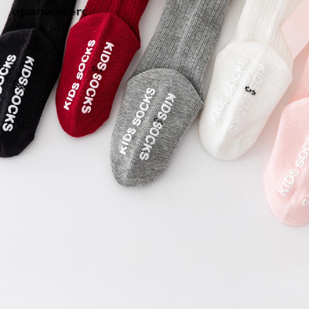 Vớ Cotton Mềm Dày Dặn Cao Tới Gối Thời Trang Mùa Đông Cho Bé Trai Và Gái