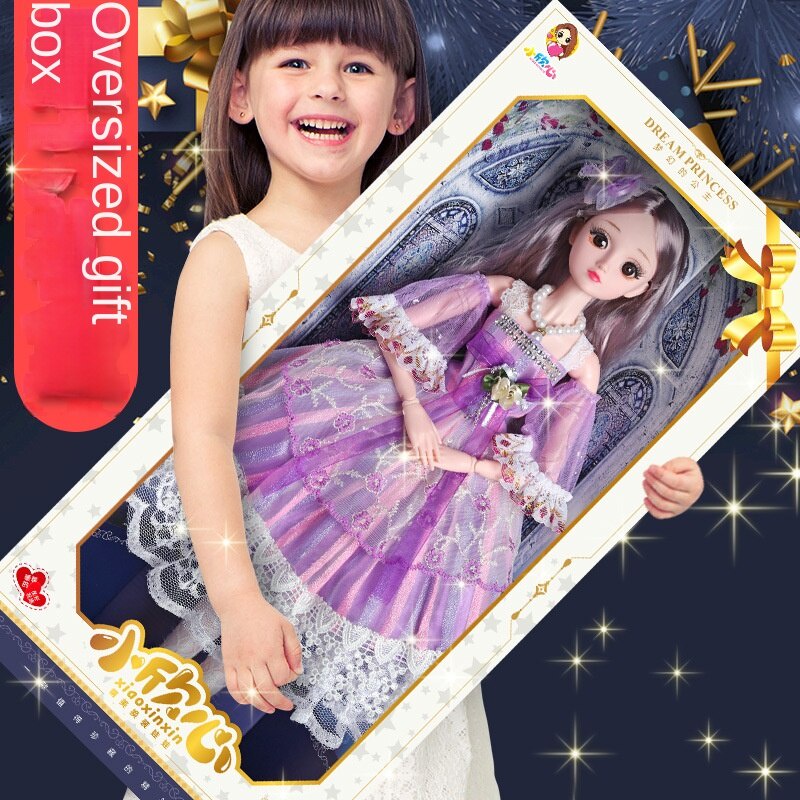 Bộ Búp Bê Công Chúa Đồ Chơi Cỡ Lớn 60cm Dành Cho Bé Gái