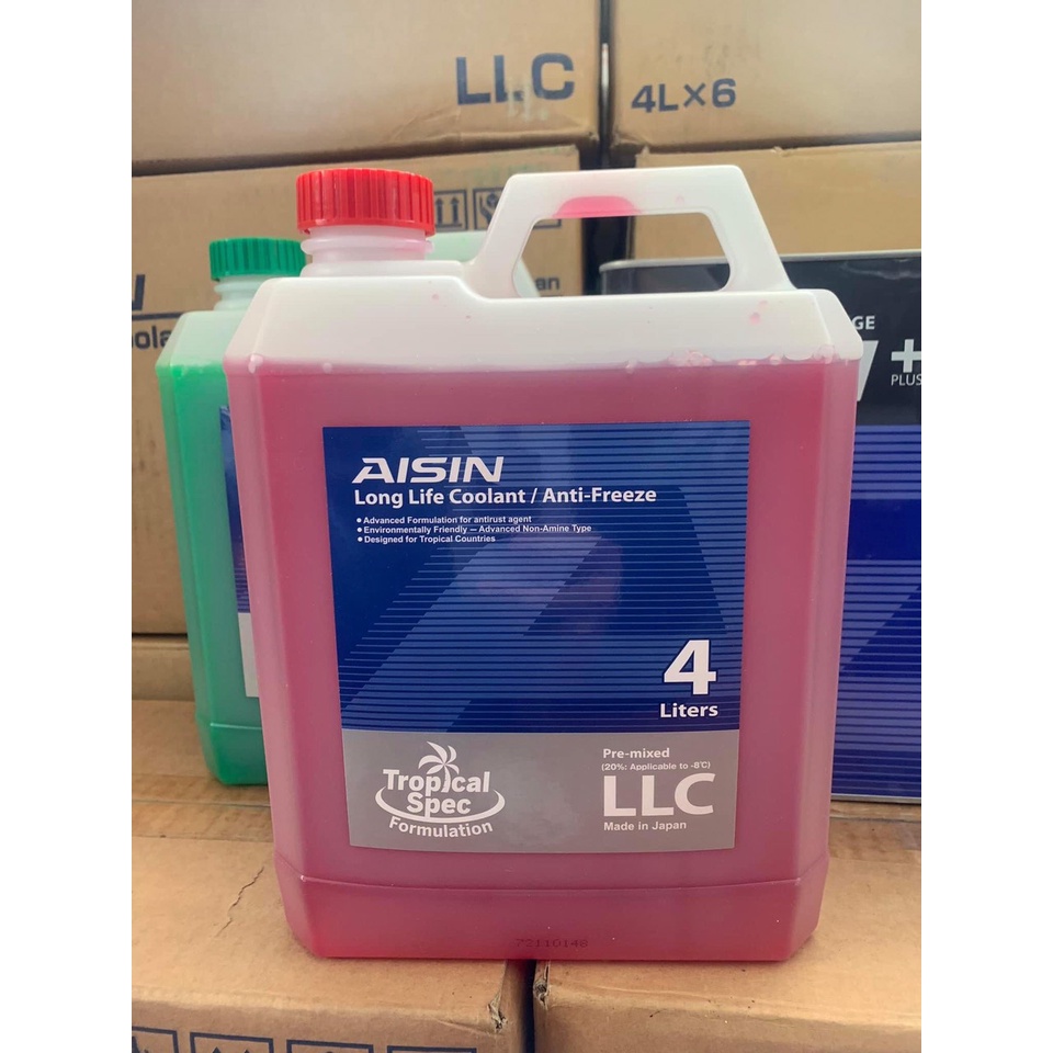 Nước Làm Mát Động Cơ Màu Đỏ Aisin Nhập khẩu Nhật Bản