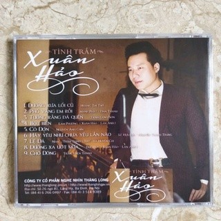 Bộ 5 cd Xuân Hảo tình trầm 1-5 phôi Verbatim phono