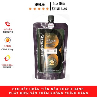 Kem ủ, xả tóc  COLAGEN  BERDYWINS COMPLEX hấp phục hồi tóc siêu mềm mượt túi 500ml hàng chính hãng