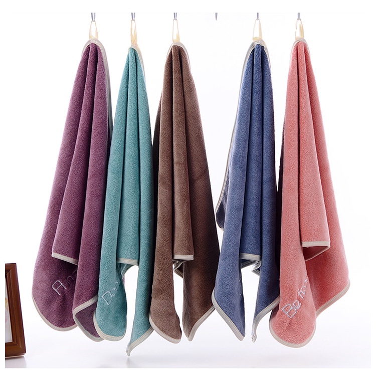 Khăn tắm, khăn choàng, khăn lau đầu 100% cotton siêu mịn, êm mềm thấm hút nước nhanh khô