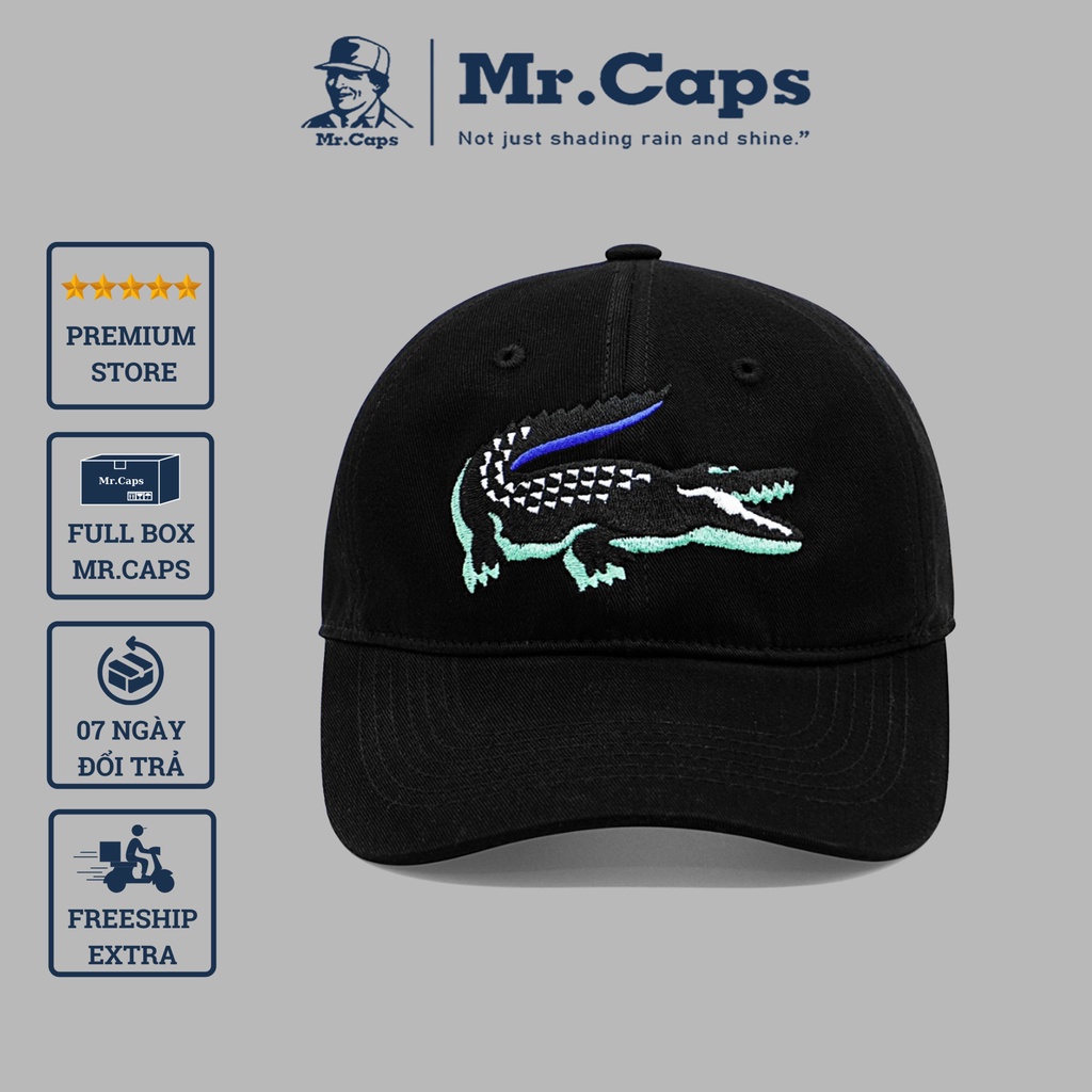 Nón lưỡi trai Lacoste - Mũ Lacoste nam nữ vải kaki lưới cao cấp phong cách thời trang HQ form unisex Mrcap LCT04