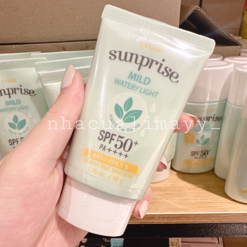Kem chống nắng Etude SunPrise Mild Watery Light/Airy Finish