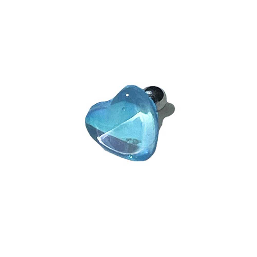 Khuyên Tai Thép Titan Đính Đá Zircon Nhiều Màu Sắc Tinh Tế Thời Trang Cho Nữ