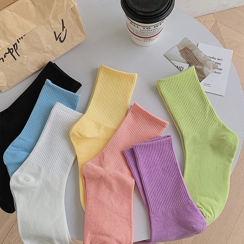 Vớ Thể Thao Dài Mềm Mại Và Thoải Mái Thời Trang Cho Nữ