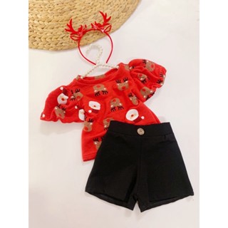 Set bộ noel xinh cho bé 6-18kg