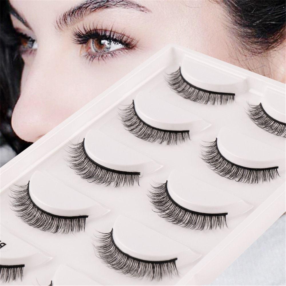 Bộ 10 Cặp Lông Mi Giả Mềm 6D Dành Cho Nữ