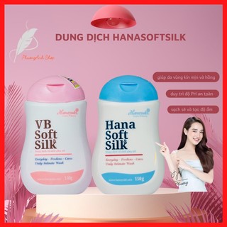 Dung Dịch Vệ Sinh Phụ Nữ Hana Soft Silk Hanayuki, Giúp Khử Mùi Vùng Kín ,150ml