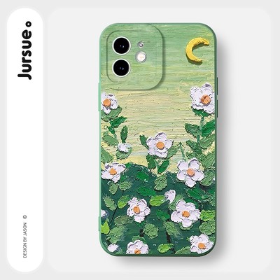 Ốp lưng JURSUE mềm chống sốc hình độc lạ dễ thương đẹp Cho iPhone 17 16 15 14 13 12 11 Pro Max SE 2020 X XR XS ip 8 7 Plus Y2738