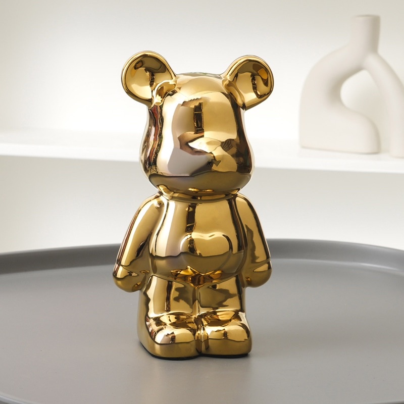Tượng BearBrick Dễ Thương, BearBrick Gấu Bạo Lực Phiên Bản Nhiều Màu Sắc - Shin Store