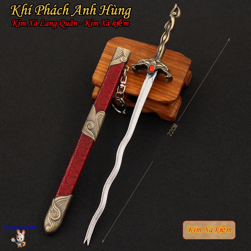 Mô hình phim Khí Phách Anh Hùng - Kim Xà Lang Quân kiếm