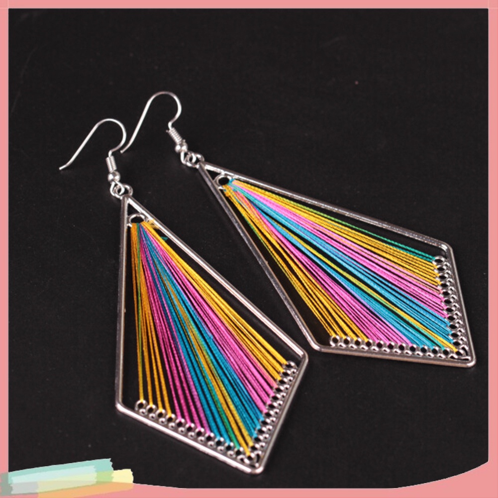 Bông tai hình giọt nước phong cách bohemian thời trang cho nữ