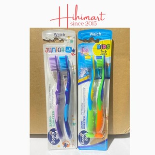 SET 2 CHIẾC BÀN CHẢI ĐÁNH RĂNG TRẺ EM DONTODENT ĐỨC
