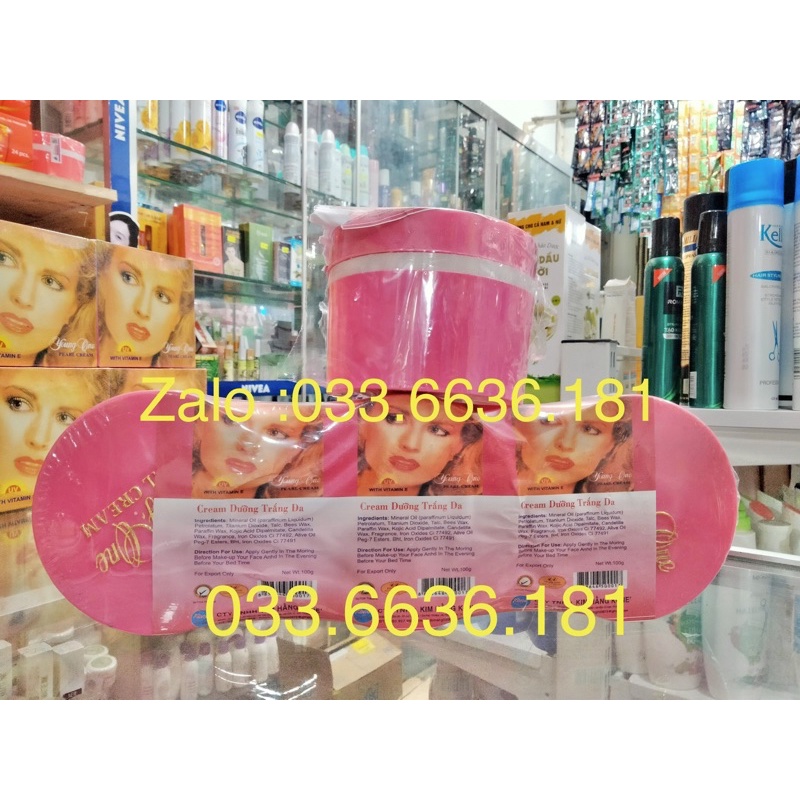 kem cô gái tóc xù Thái Lan hủ Trần 100g (lẻ)